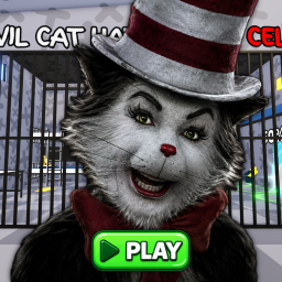 😺CAT IN THE HAT PRISON RUN! (Obby)