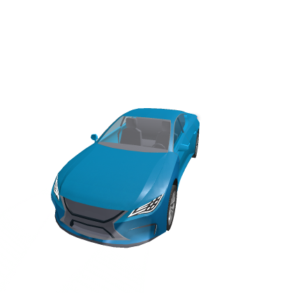 Roblox classic Modern city blue sedan (V2)