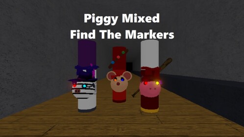 Piggy Mixed | Find The Markers