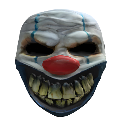 Scary Smiling Clown Mask
