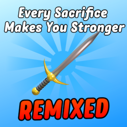 Roblox but every sacrifice make you stronger