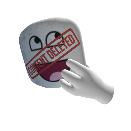 Deleted epic mask (man) Roblox item