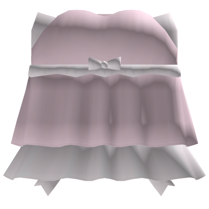 cute ruffled dress w/ bow pink