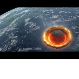 Large Asteroid Hits Earth(DOOMSDAY) icon
