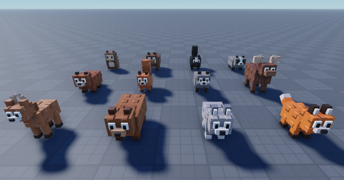 12 Animated Forest Animals | Pet Pack preview 2