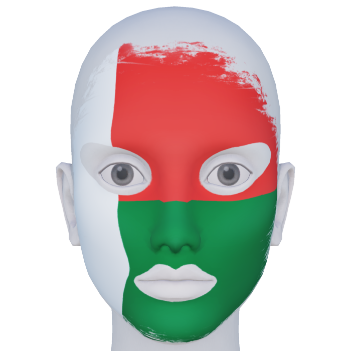 Madagascar Facepaint