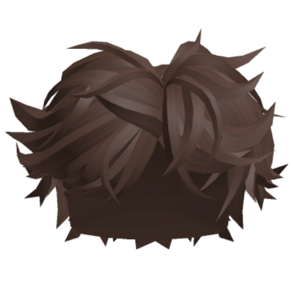 Grunge Boy Hair in Brown Roblox decal