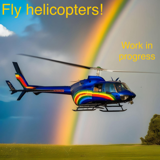 big update!!  Fly helicopters (WIP) official Roblox game thumbnail
