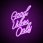 _.good vibes only._