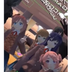Doki Doki Literature Club!!! Monika Sayori Natsuki