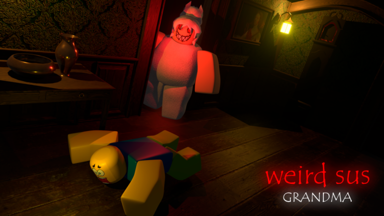 weird sus grandma [BECOME GRANDMA 👵]  screenshot 2