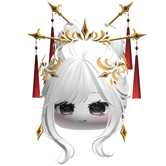 Elegant Traditional Empress Bun (White)