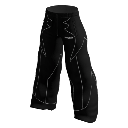 Trackpants Trouble Black thumbnail