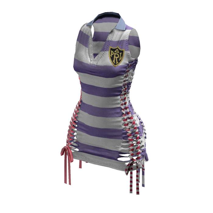 Braided Cutout Sleeveless Polo (ABC)
