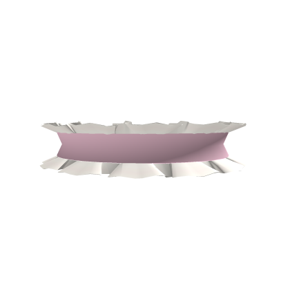 Pastel Pink Ruffle Collar Roblox item