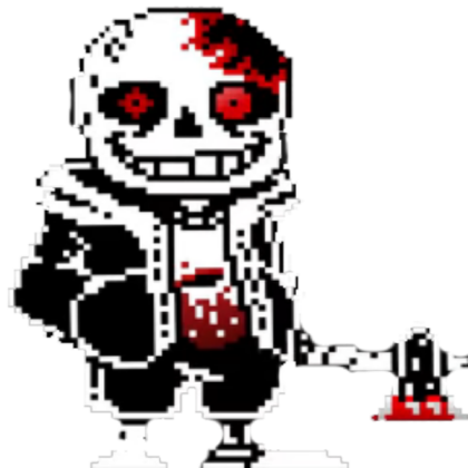 Hard-Mode Horror Sans Sprite Roblox decal