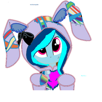 Music Dash Hoodie (my OC) Roblox decal