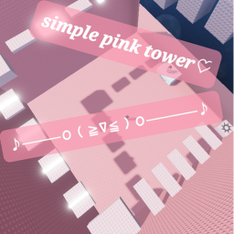 simple pink tower