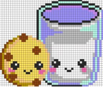 Cookies and milk :3