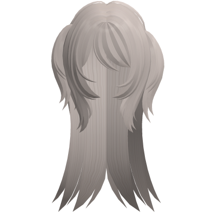 ♡ gyaru y2k emo messy pigtail hair ash blonde Roblox item