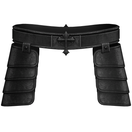 Black Medieval Knight Waist