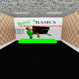survive baldi maze!!!