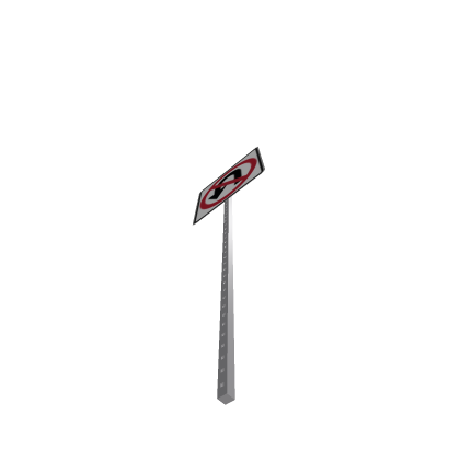 No U-Turn Sign