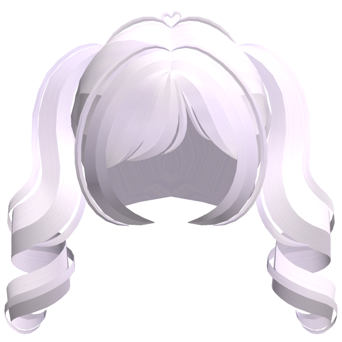˗ˏˋ ♡ curled fairy pigtails in purple