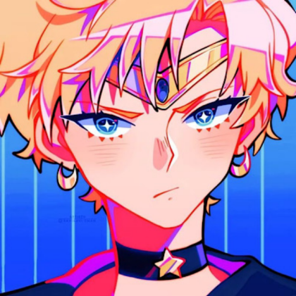 Sailor Moon | Anime boy | Aesthetic | Blue Roblox decal