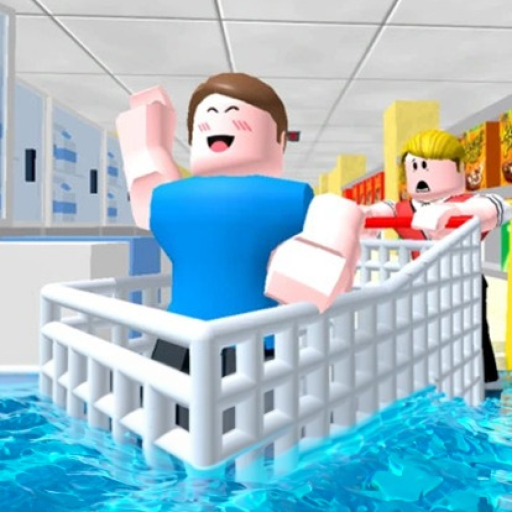 Escape The Underwater Supermarket Obby! official Roblox game thumbnail