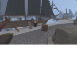 "Silent Night" Pirate Boat