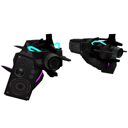 Dual Big T.R.I Titan Speaker + Cam Cannons [Glow]