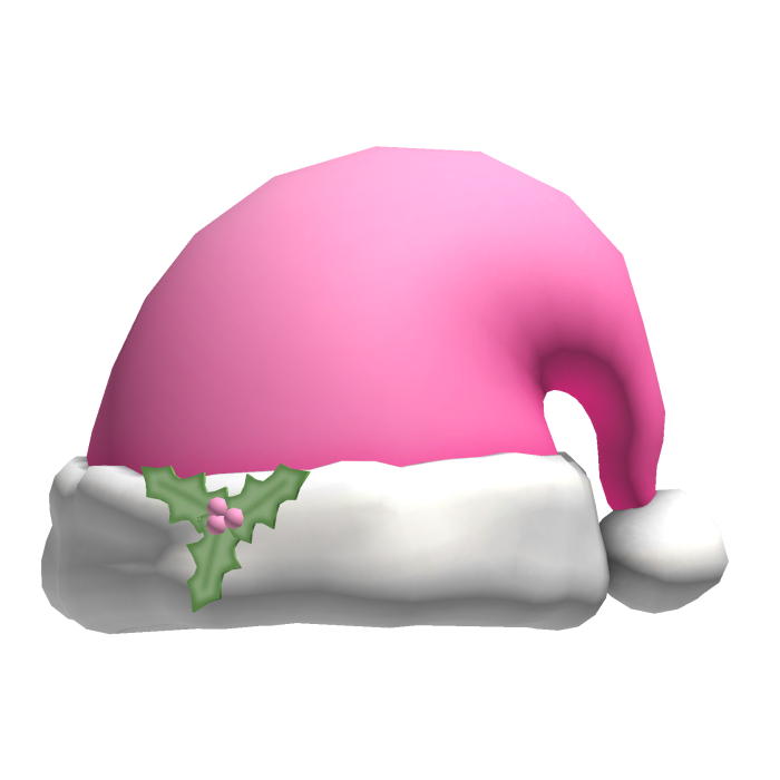 Pink Christmas Santa Hat