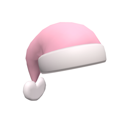 Light Pink Santa Heart Hat