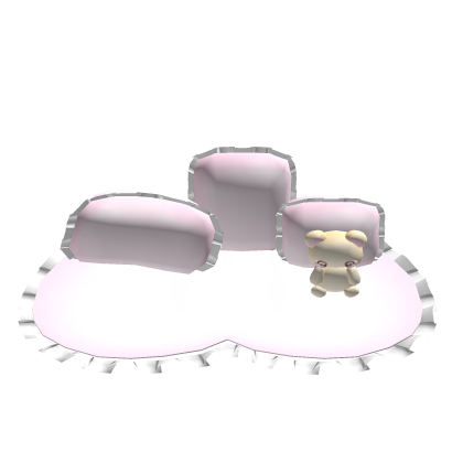 cutecore pink sleepover pillow plushie background  Roblox item
