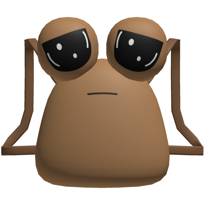 Cute Sad Pou Backpack 1.0