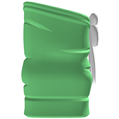 bow back off shoulder top L [ Green ]