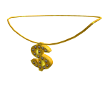 Gold Dollar Necklace