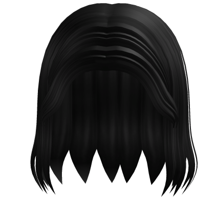 Anime Short Hair (Black) Roblox item
