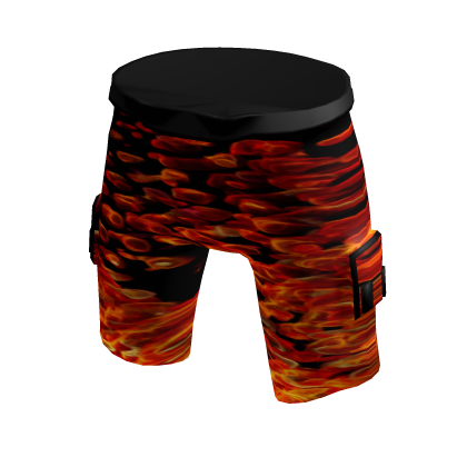 Orange Trippy Shorts thumbnail