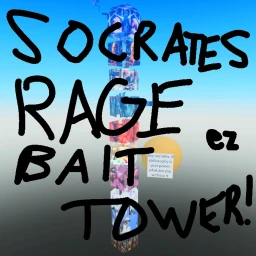 socrates ragebait tower icon