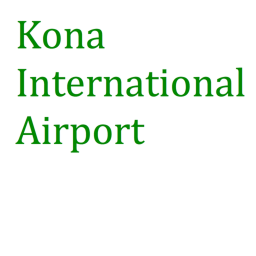 KOA- Kona International Airport