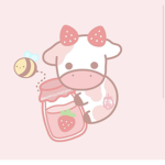 •Strawberry Moo•
