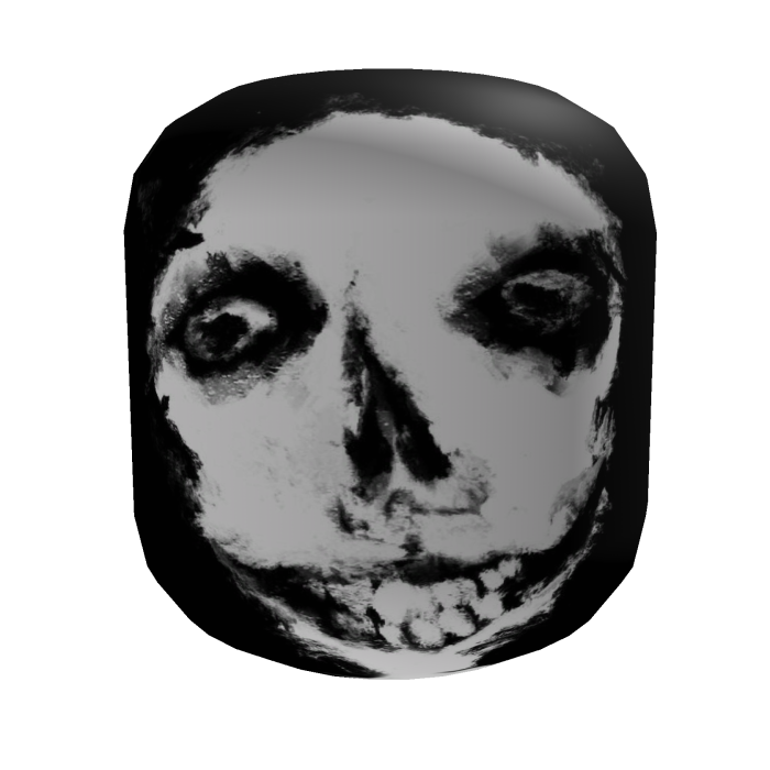 Distorted Uncanny Grin Full Mask