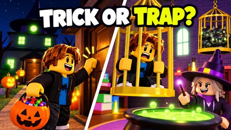 Trick Or Treat At The Witch’s House! thumbnail