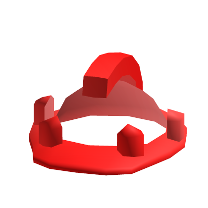 Red Gradient Hard Hat Outline (Addon)