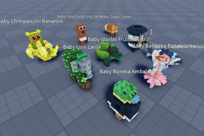 Baby Brainrots Collection (Rigged) preview 3