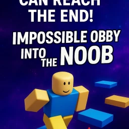 Impossible obby into the noob icon