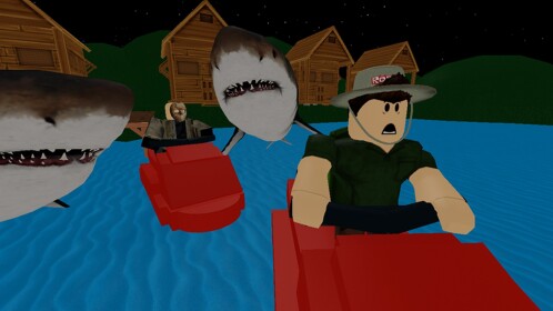 (SCARY) Escape Camp Roblox Obby! 