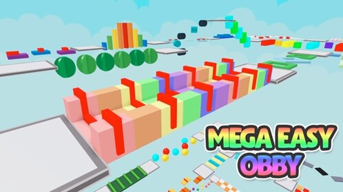 💙Mega Easy obby (beta)💜